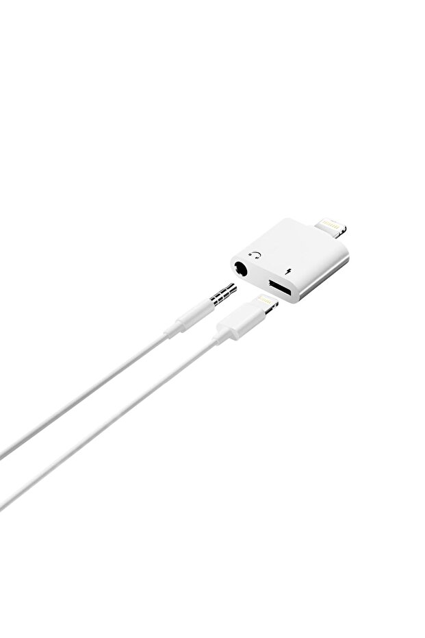 محول KY-178 ثنائي المنافذ Lightning - شحن وتشغيل صوتي متزامن