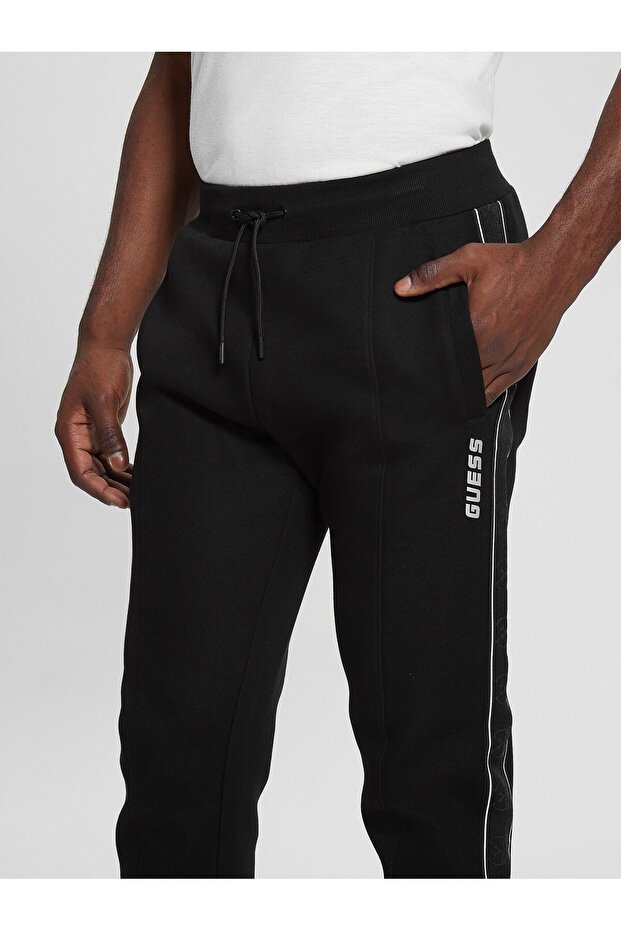 بنطال رياضي بشعار جانبي - 6