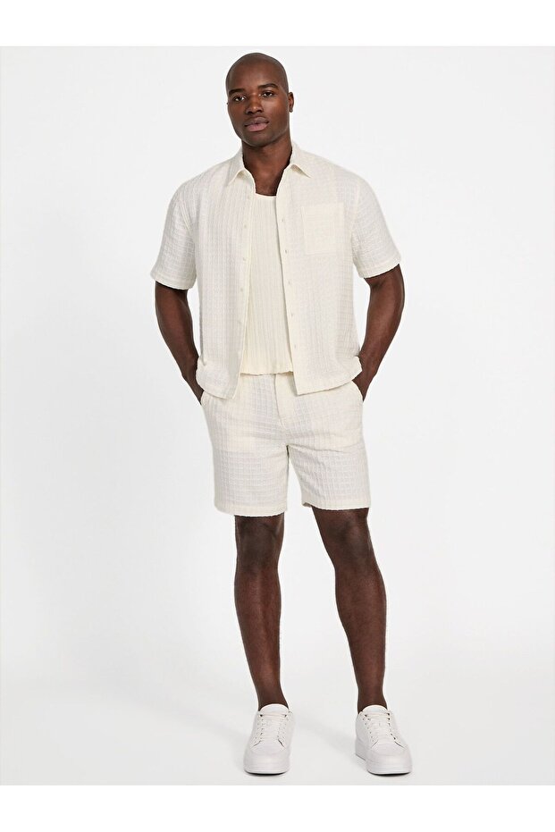 قميص بنقشة بنقش مربعات - 3