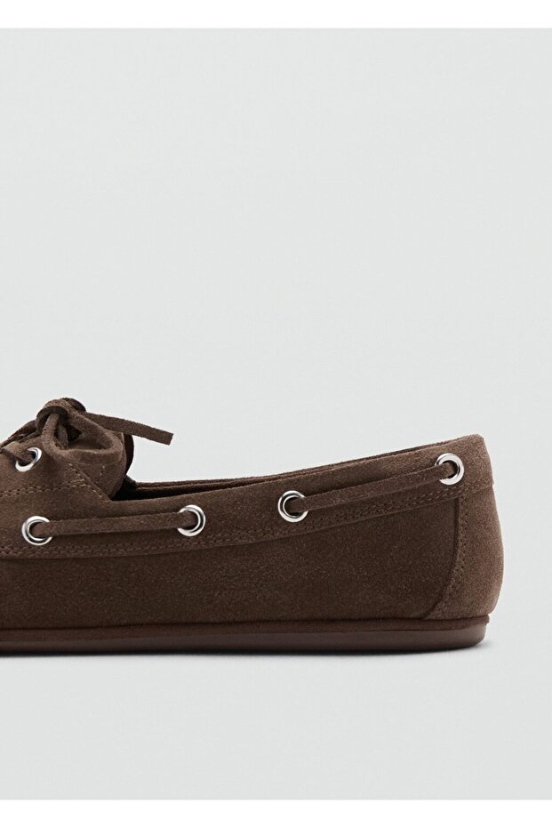 Bağcıklı tekne ayakkabısı - 4