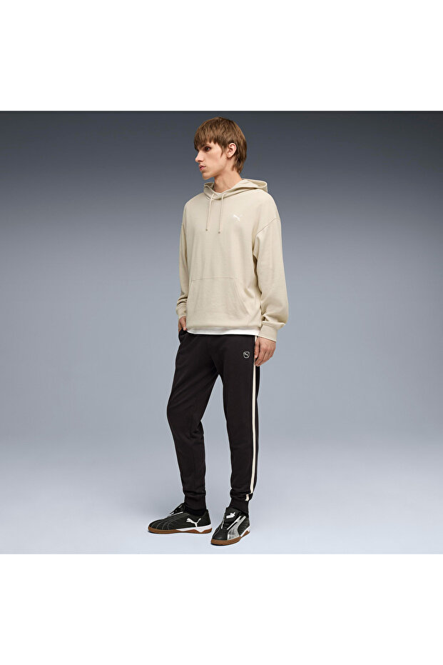 بنطلون رياضي أسود للرجال من Ess Elevated Sweats Tr