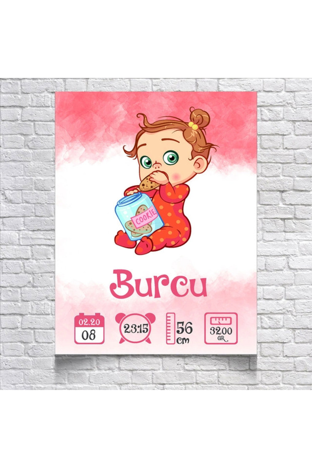 لوحة تاريخية ذات طابع فتاة لطيفة
