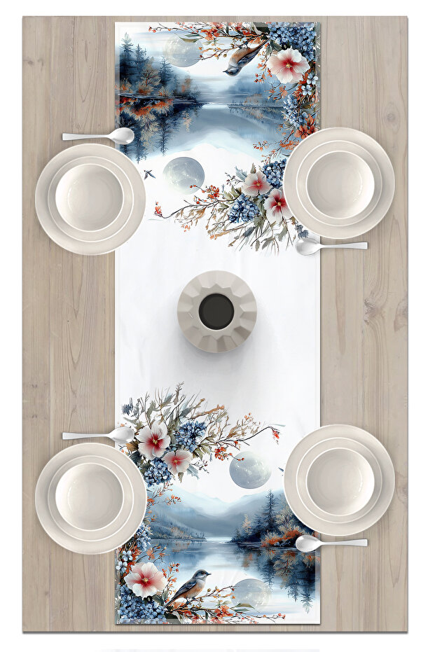 Spring Series 140X40 cm Digital Printed Runner (Spring Easter Easter) - 2