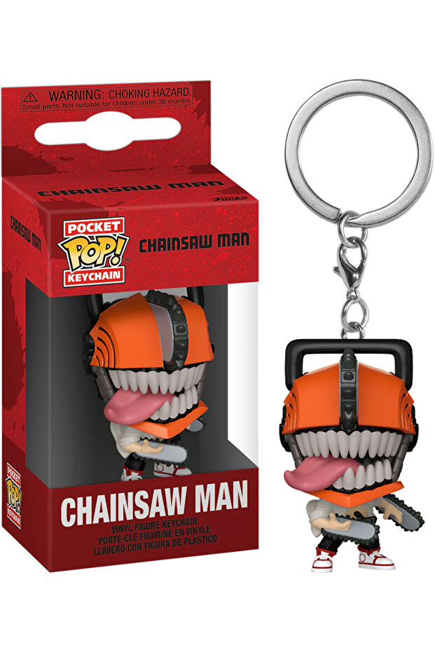 Pop Chainsaw Man Figür Anahtarlık - 1