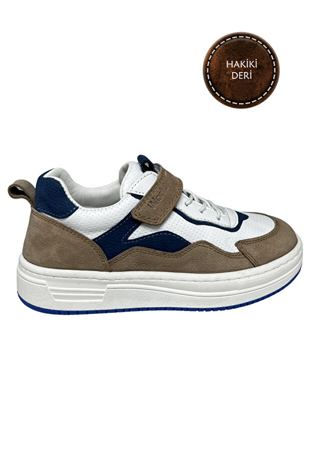 Children's Shoes Genuine Leather Orthopedic and Non-Slip Sole, Flexible