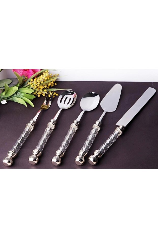 Esterhomedecor 5-Piece Serving Spoon Set Eym-006