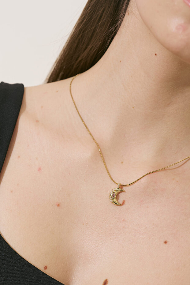 AY IŞIĞI KOLYE GOLD - 2