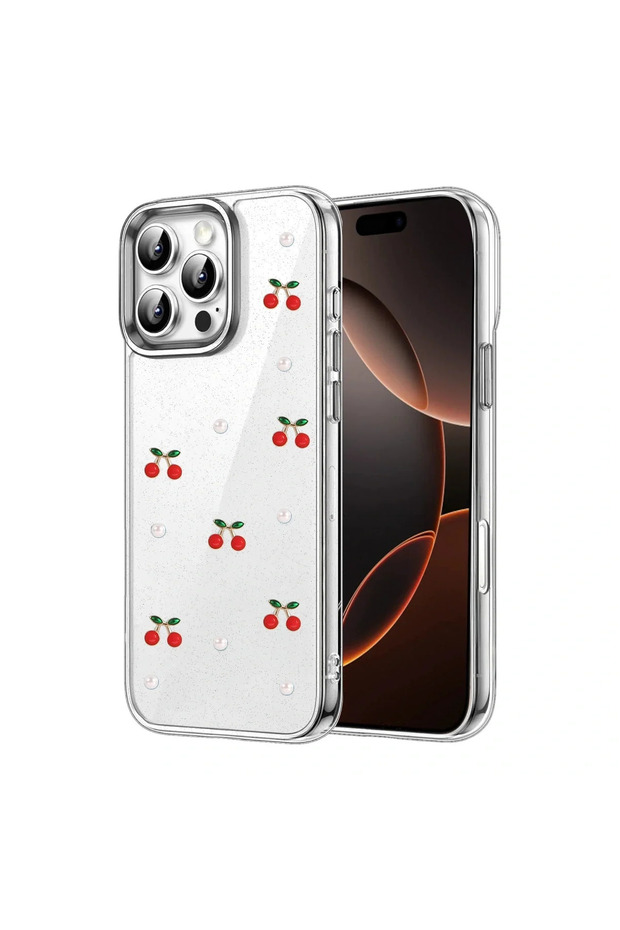 iPhone 16 Pro Bow Patterned Cover - Pattern 9 - 1