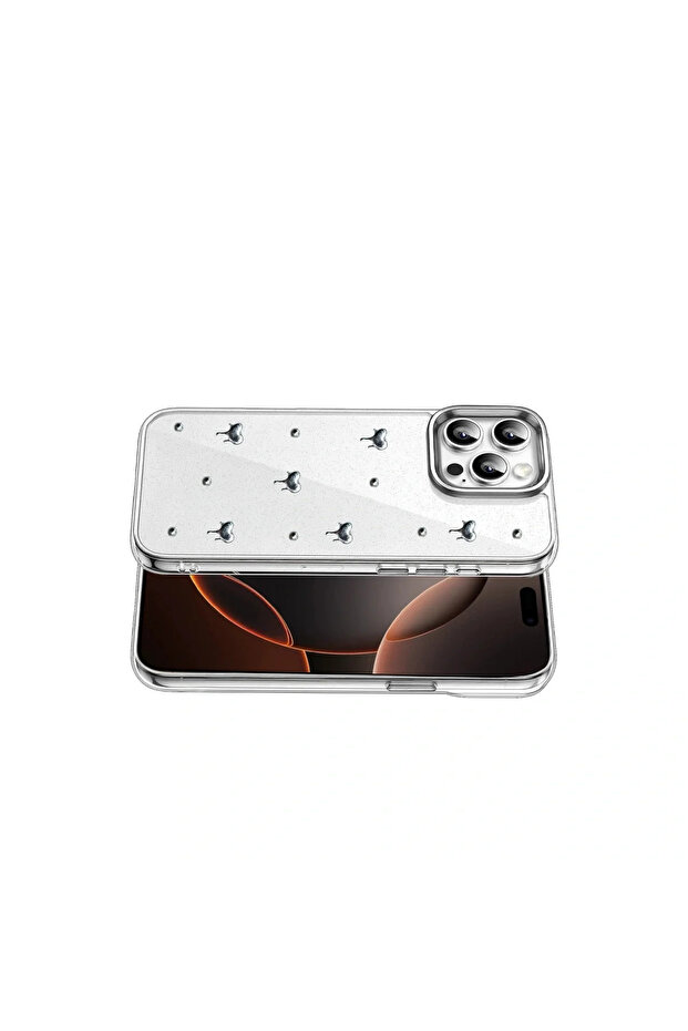 غطاء آيفون 16 برو ماكس بنمط الفيونكة - نمط 1 - 3