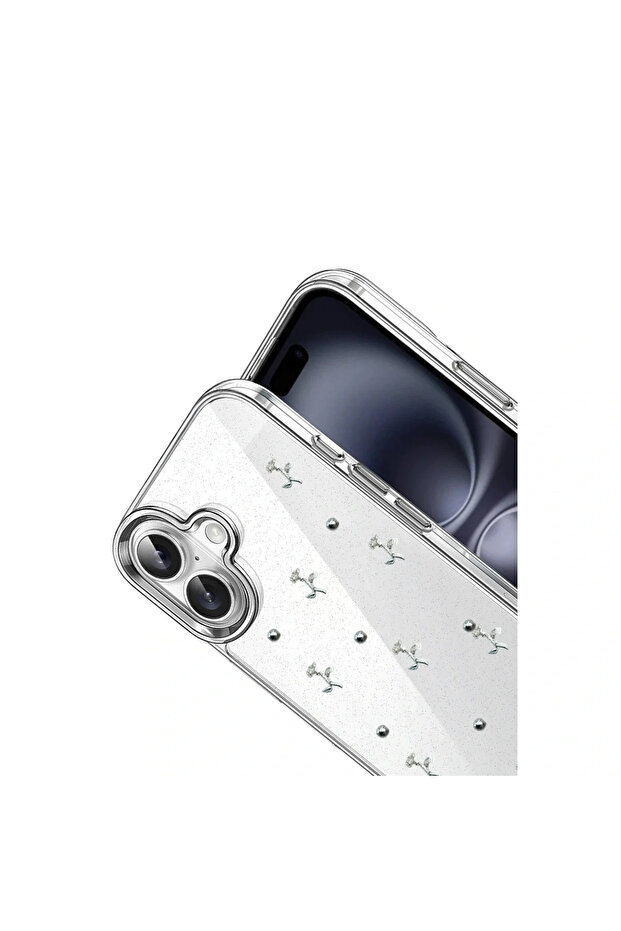 iPhone 16 Plus Bow Patterned Cover - Pattern 4 - 3