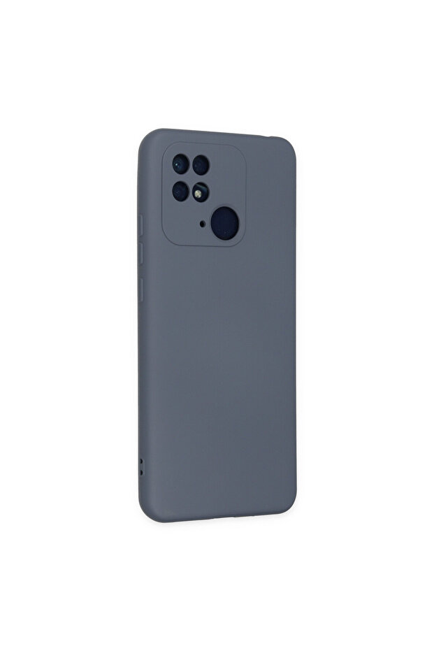 Redmi 10C Launch Case + Full Coverage Antistatic Screen Protector Set - Gray - 3