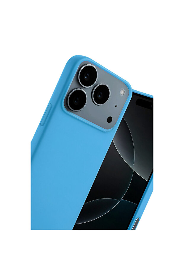 حافظة إطلاق آيفون 17 برو + مجموعة واقي شاشة مضاد للكهرباء الساكنة - أزرق - 4