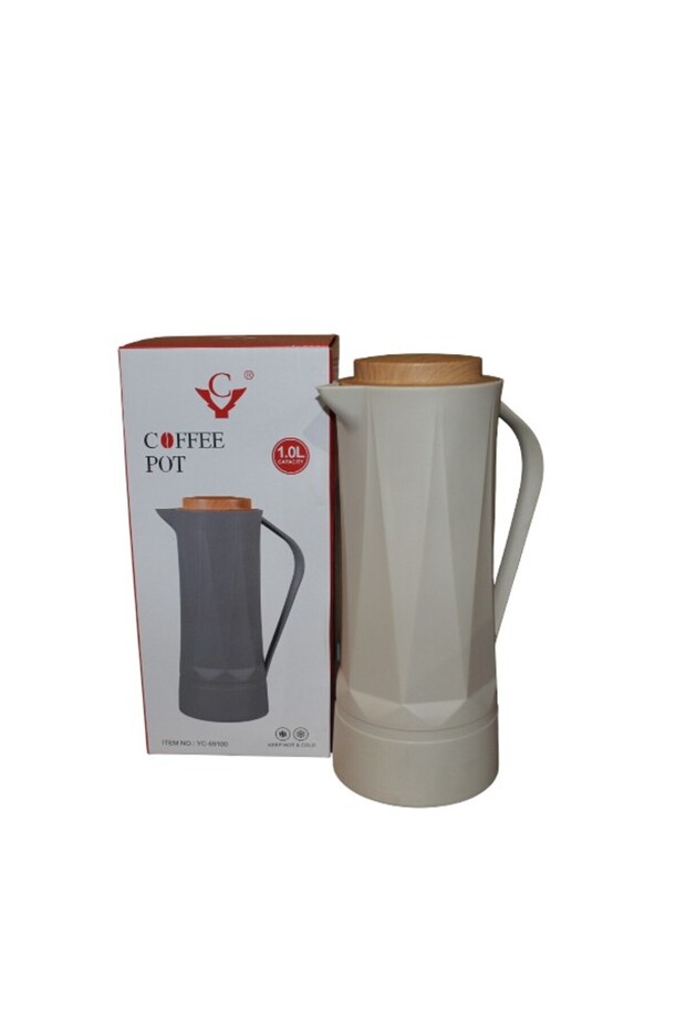 إبريق قهوة متعدد الألوان، 1 لتر. - 4