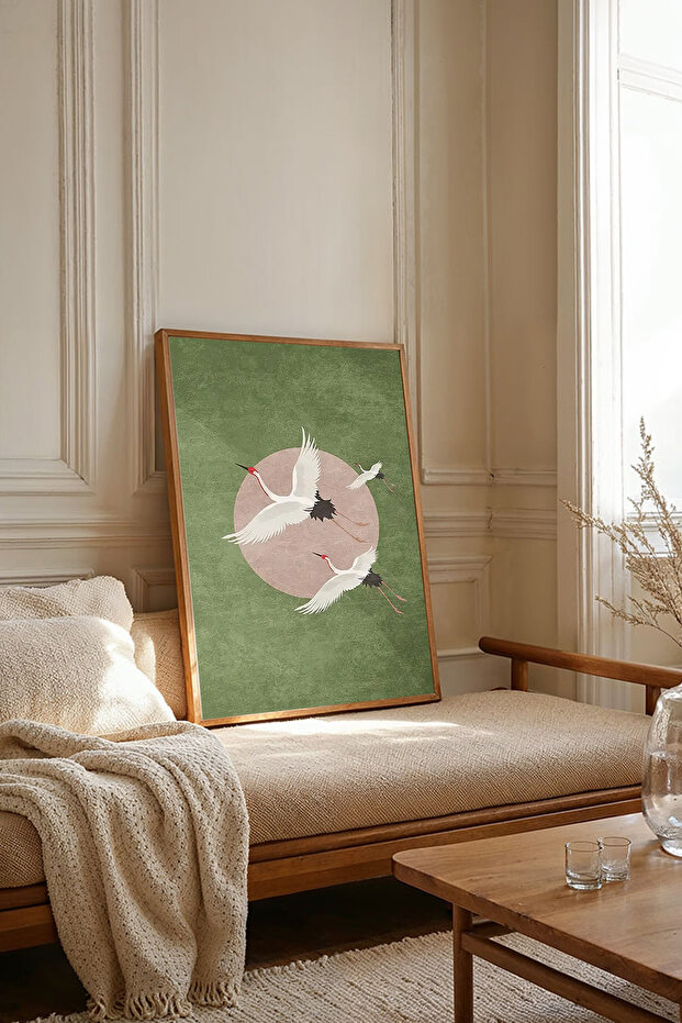 One Piece Wooden Framed Painting Tk3221