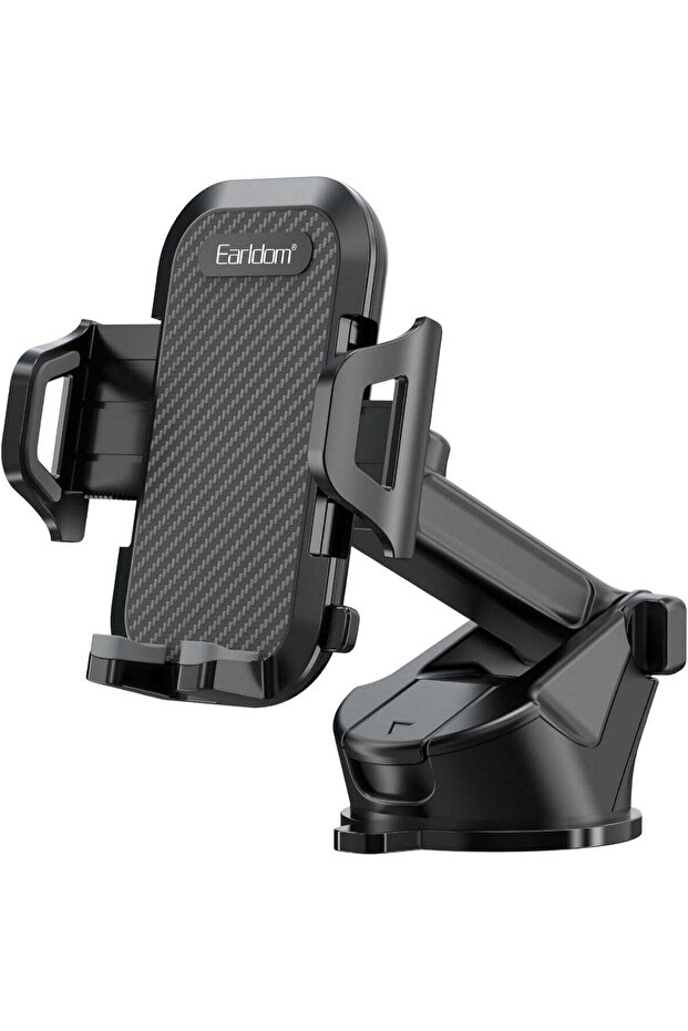 EH59 Universal Car Mount Holder – Adjustable Dashboard & Windshield Phone Holder, 360° Ro