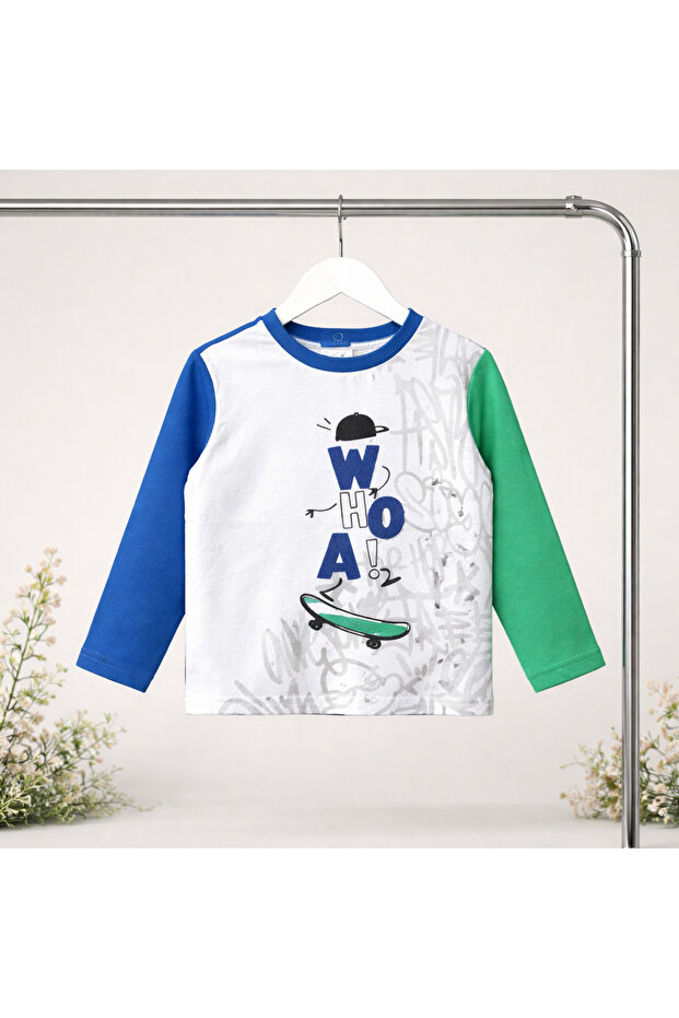 Round collar blouse - 3