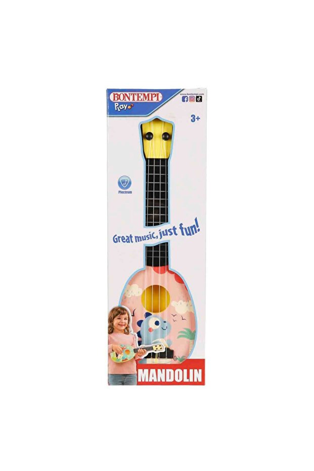 4 Telli Mandolin - Pembe - 3