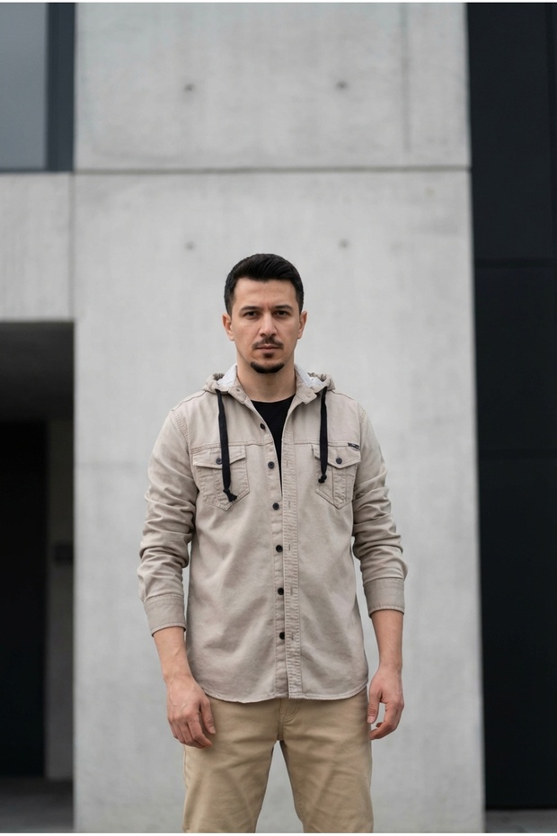 Чоловіча кофта з капюшоном - 3