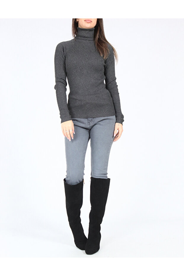 Blouse, Dark gray - 1