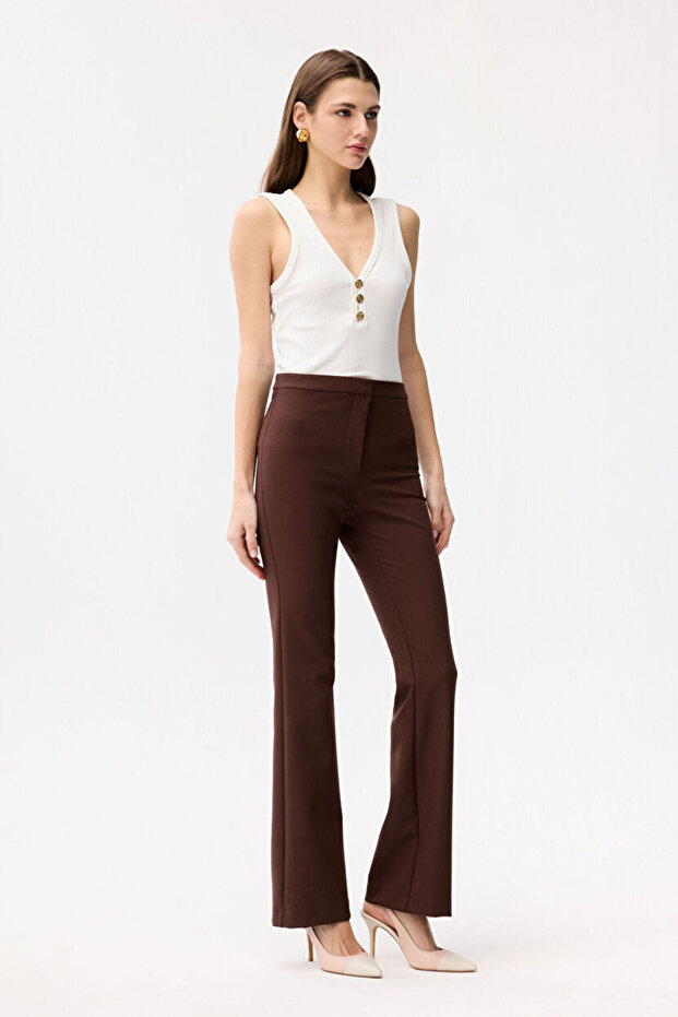 İspanyol Paça Pantolon - 3