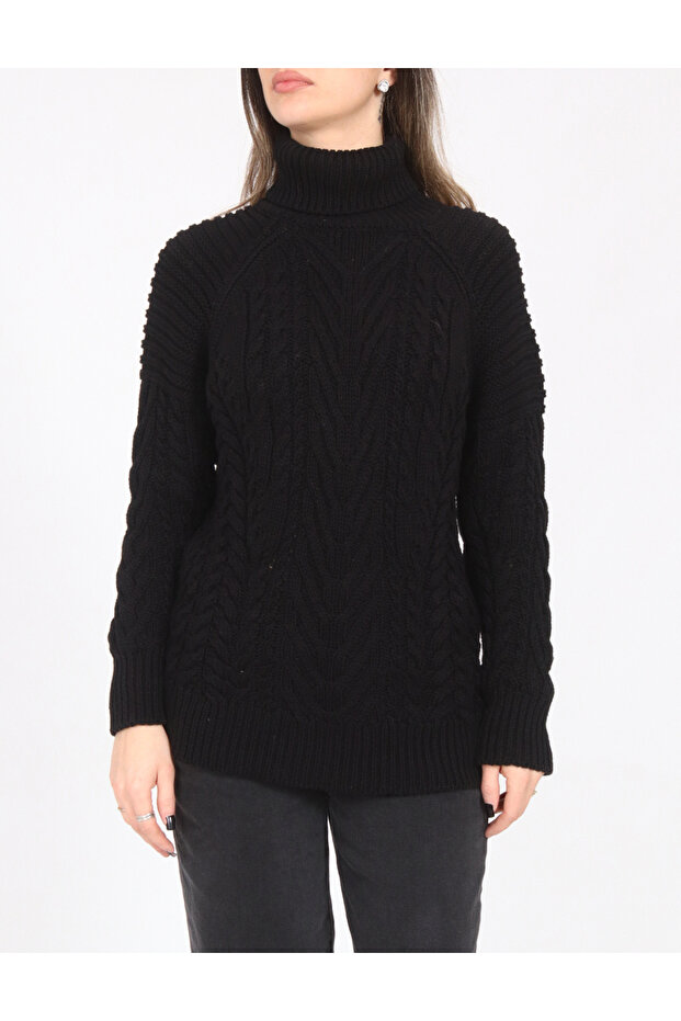 Sweater, Black - 1