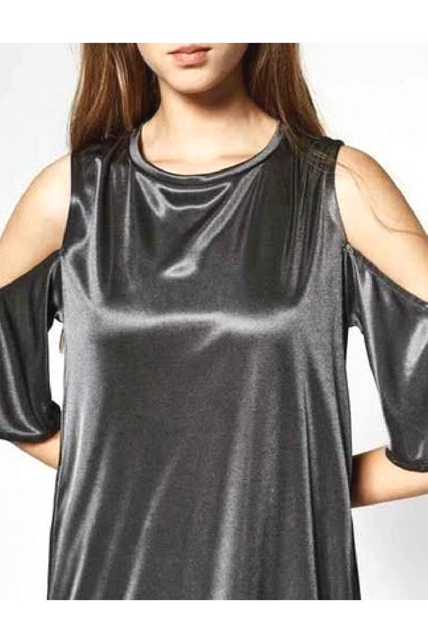 Medium dress, Gray - 2