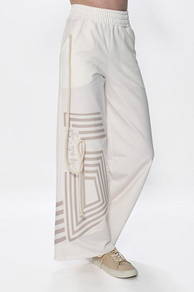 Tasarım Eşofman Altı Halatlı - 5