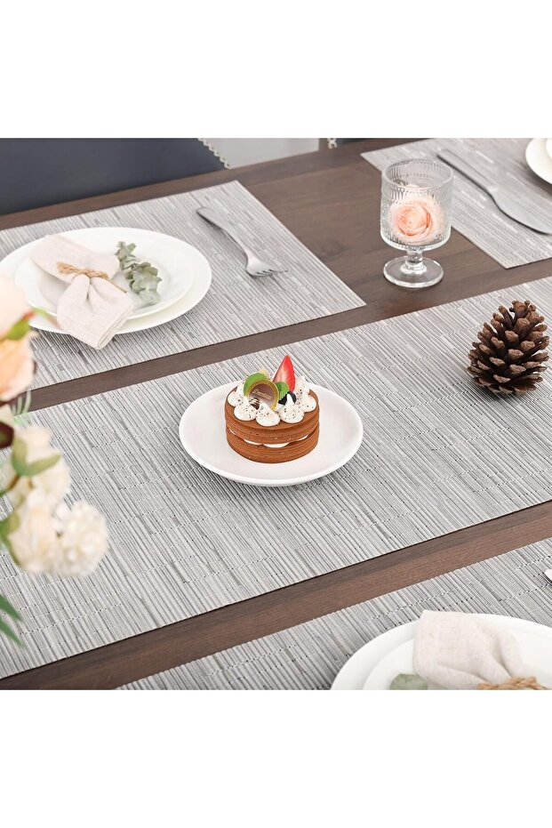 Table Runner, Washable Table Runner Roll Table Ribbon - 3