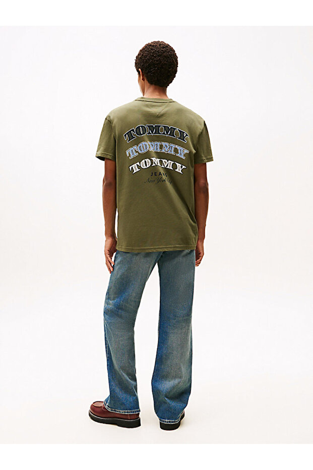TJM Erkek Regular Dollar Stack S/S T-Shirt - 4