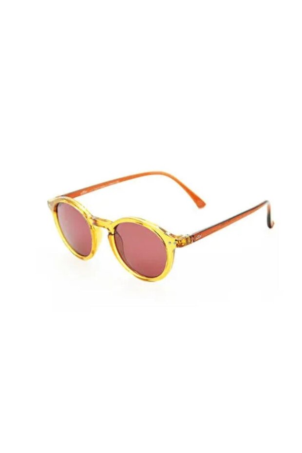 Look light fox unisex children's 5-10 years old brown sunglasses