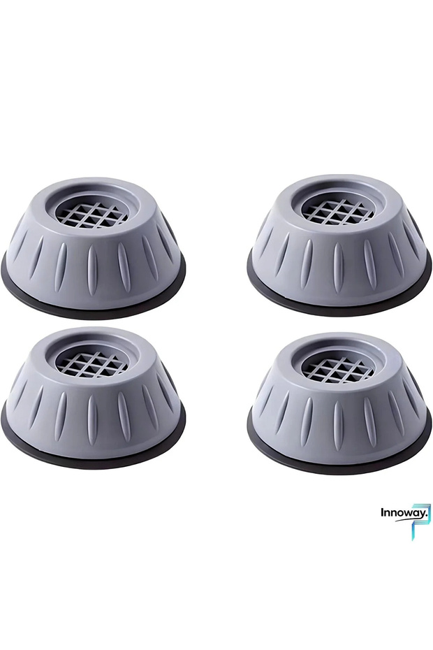 Anti-Vibration Machine Feet – 4 Non-Slip Anti-Vibration Pads for Washing Machines & Dishwashers