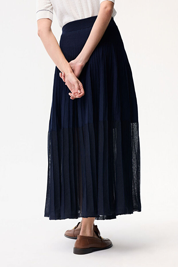 Fitilli Triko Etek - 6