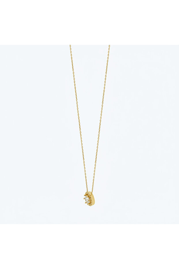 Altın Tektaş Kolye - 3