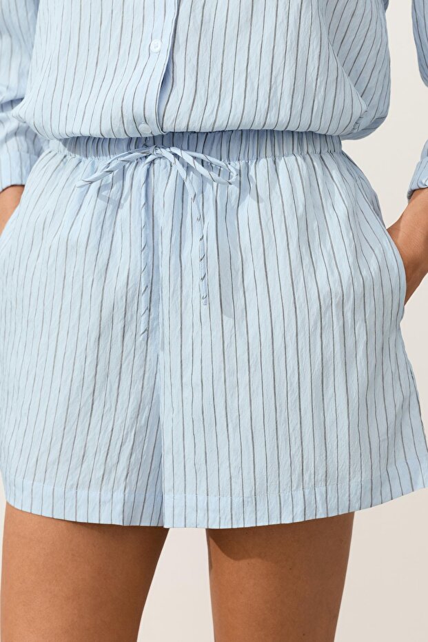 Çizgili şort - 3