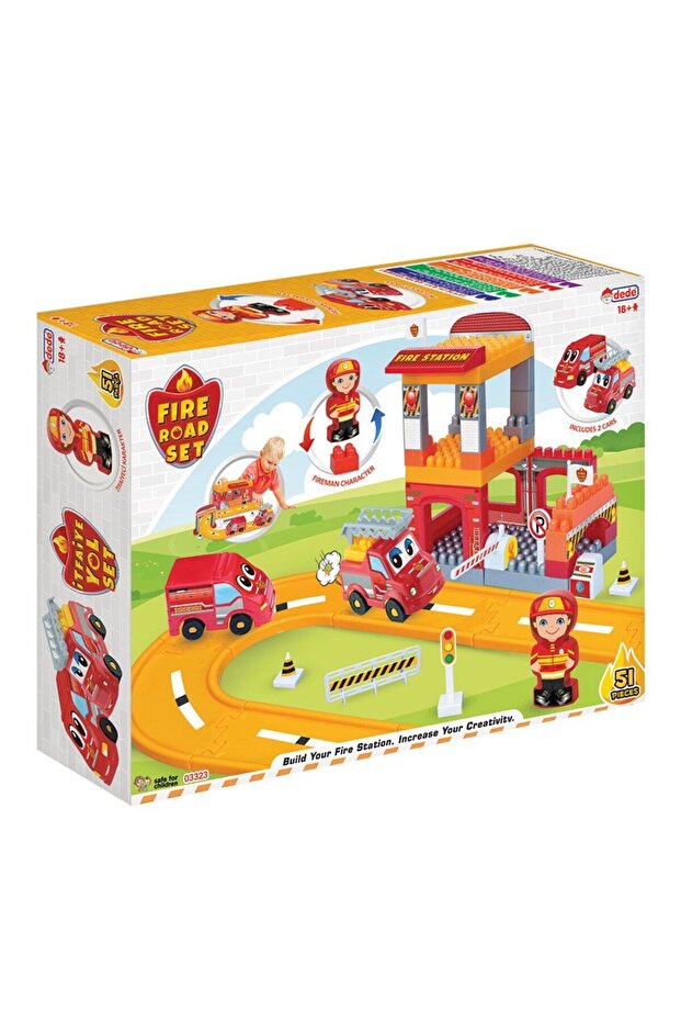 İtfaiye Yol Seti 51 Parça 03323 - 2