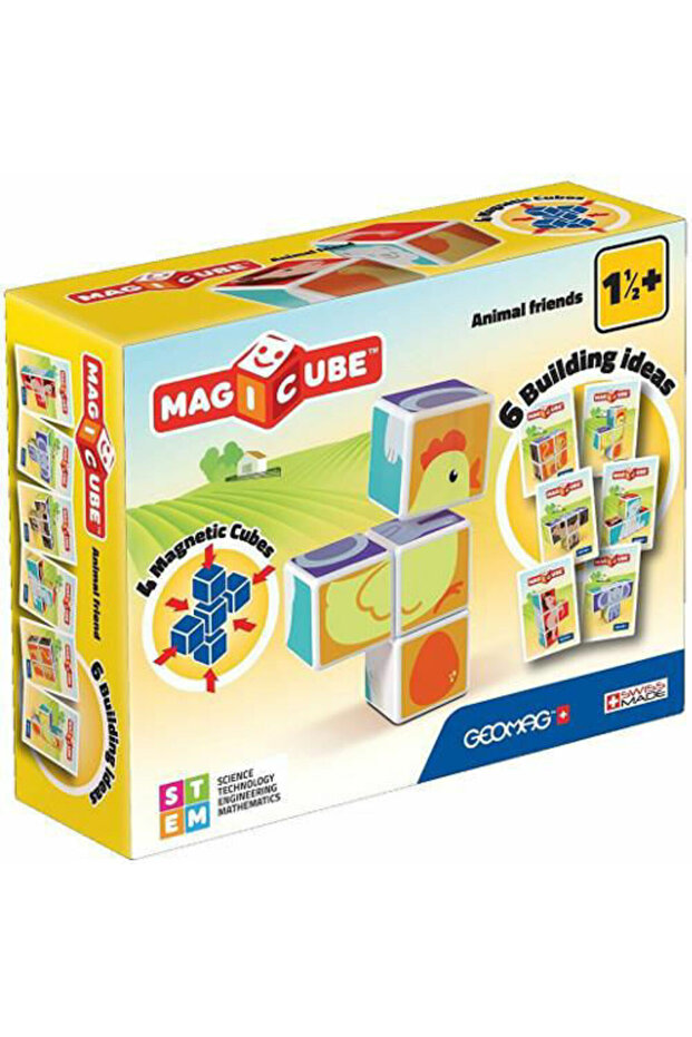 Magicube Magnetic Set Friendly Animals