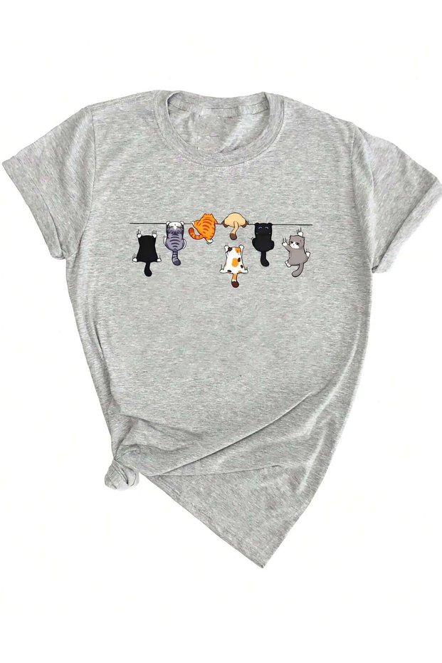 Women's T-Shirt T-Shirt New Printed.
