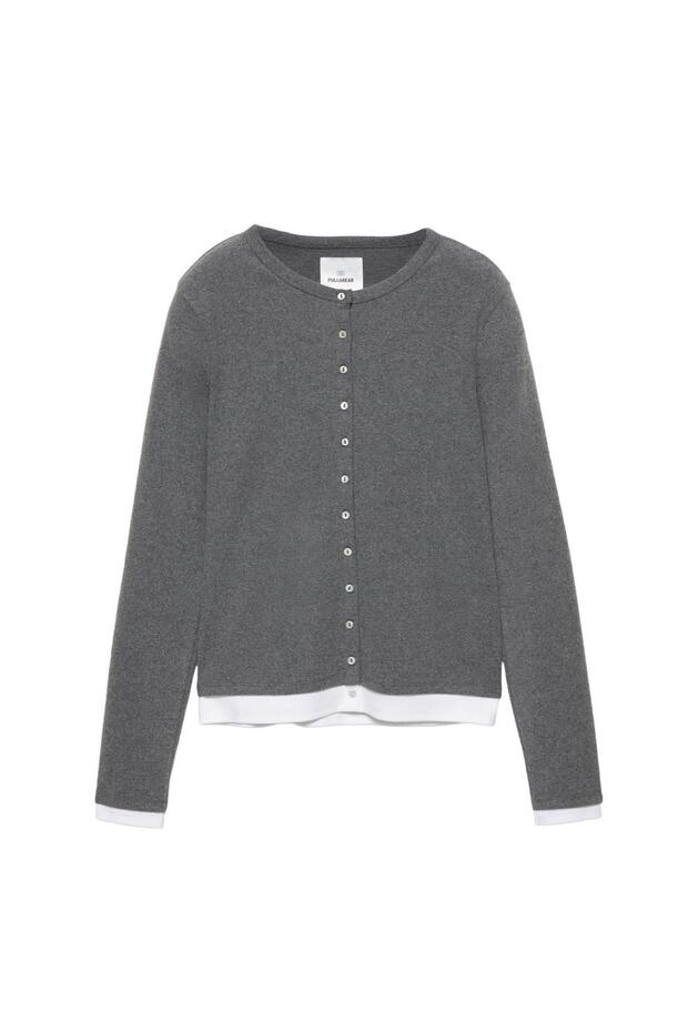 Soft touch düğmeli ceket - 4