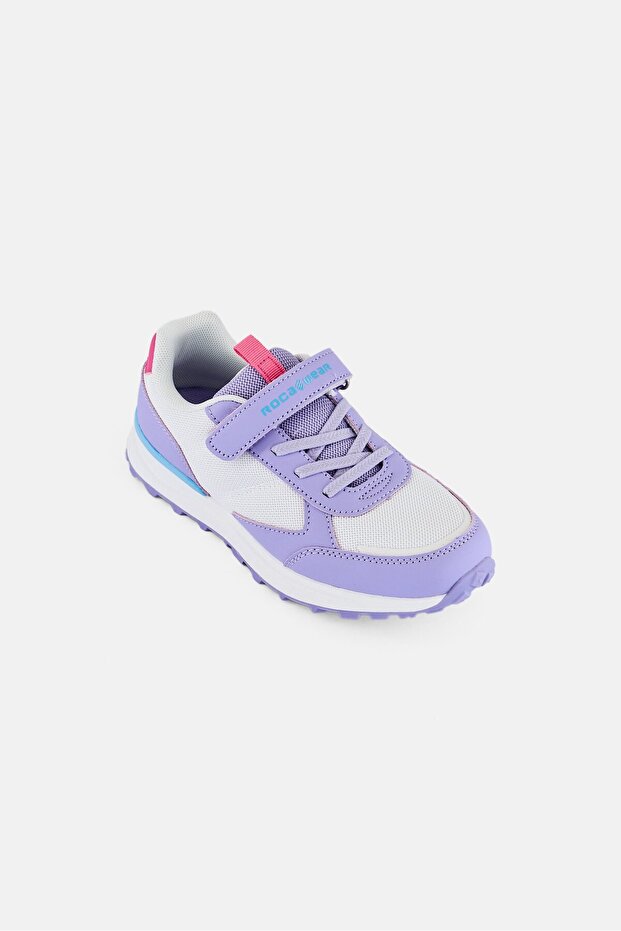 Toddlers Girl Velcro Closure Shoes, Multicolor