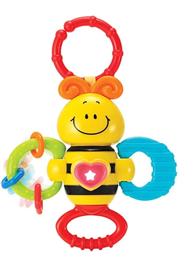 Light-Up Twisty Rattles - Bee