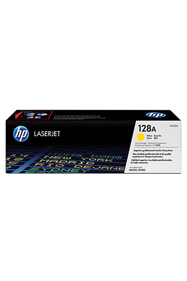 حبر HP 128A أصفر أصفر 1300 صفحة CE322A