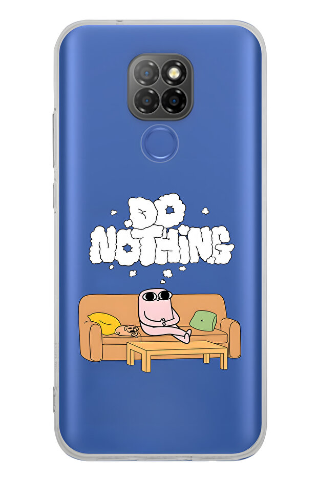 General Mobile Gm 20 Compatible Do Nothing Patterned Transparent Phone Case - 1