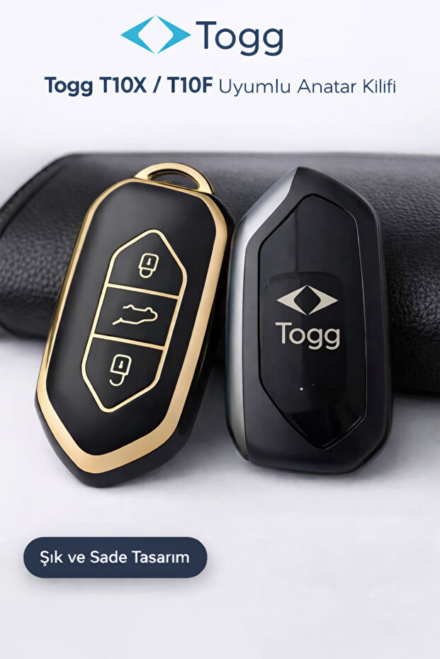 Togg T10X T10F Key Case Accessory Black-Gold