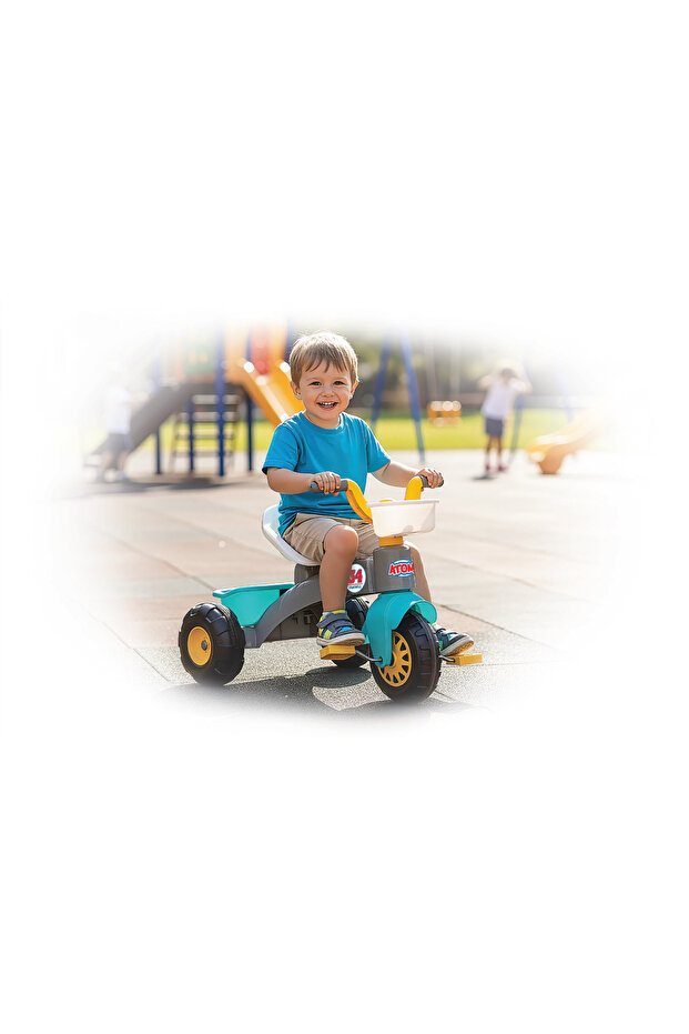 Atom Bisiklet Gri/Yeşil - 3