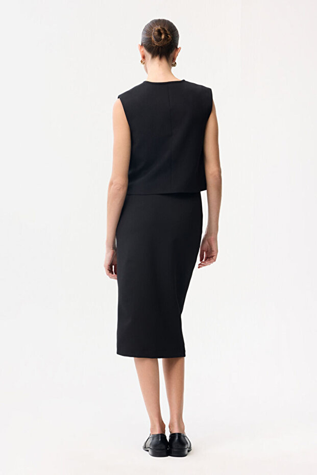 Cep Kapaklı Yelek - 5