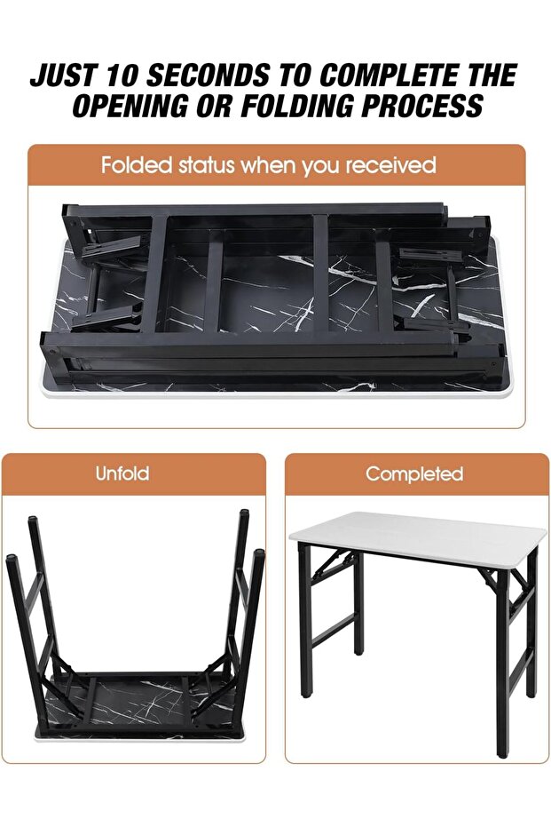 Adjustable Folding Desk - 5