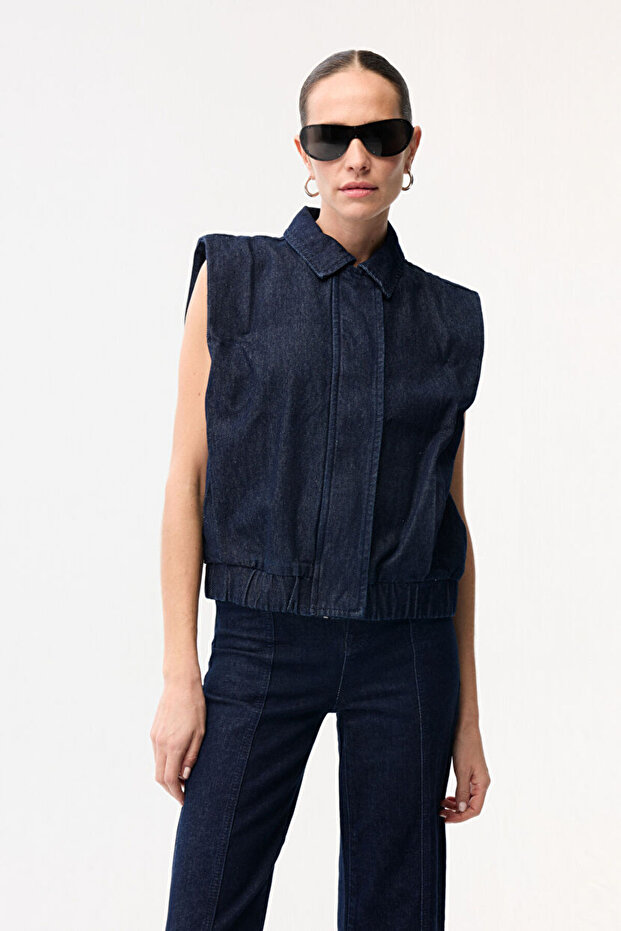 Denim Yelek - 4