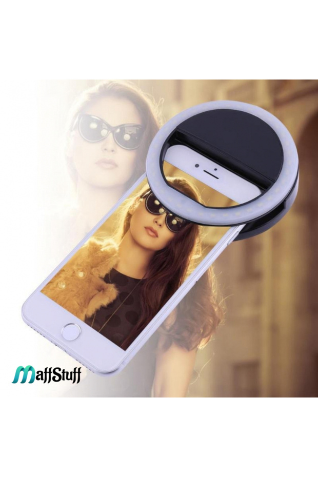 Selfie ring LED black MaffStuff® - 2