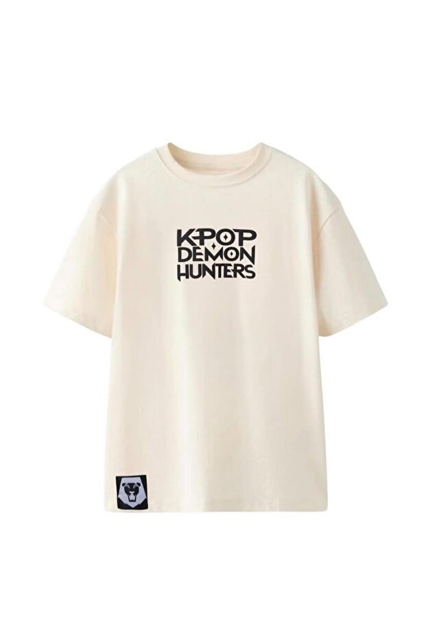 Children's K-Pop Saja Boys Printed Unisex Kids Summer T-Shirt