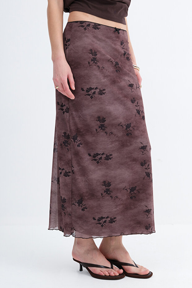 Astarlı Uzun Etek E16803-E3 - 4